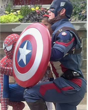 Hire  or Rent a Captain America Character