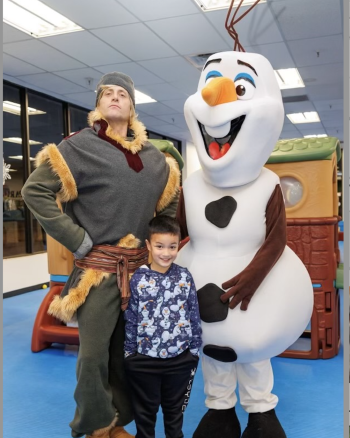 Hire or Rent a Frozen Snowman Character