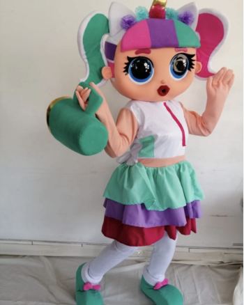 Hire or rent a Unicorn Doll Character