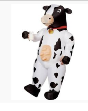 Hire or rent a cow Character