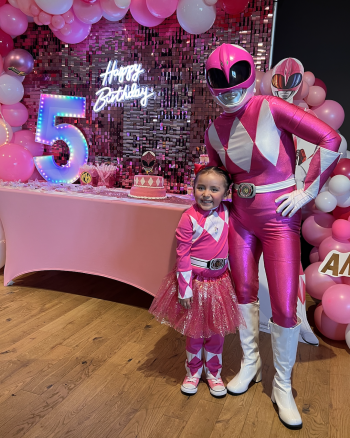 Hire or Rent a Pink Ranger