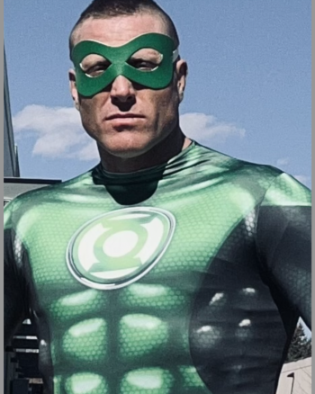 Hire or rent a Green Superhero Character