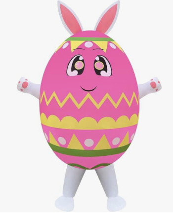 Hire or rent a Pink Inflatable Egg Character
