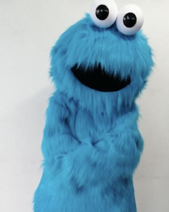 Hire or Rent a Cookie Monster Character