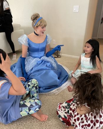 Rent a cinderella character for your local party