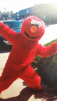 Hire or Rent a Red Monster Character