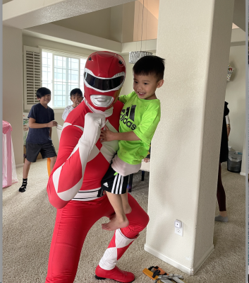 Hire or Rent a Red Power Ranger Character