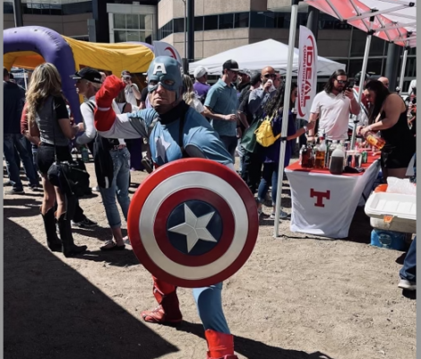 Hire  or Rent a Captain America Character