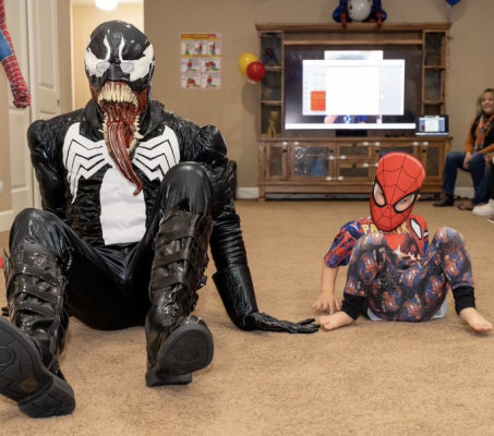 Hire or Rent a Venom Costume Character
