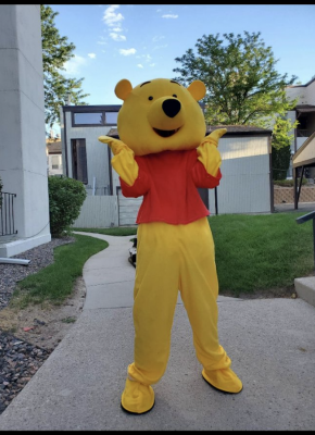 Hire or Rent a Yellow Bear Character